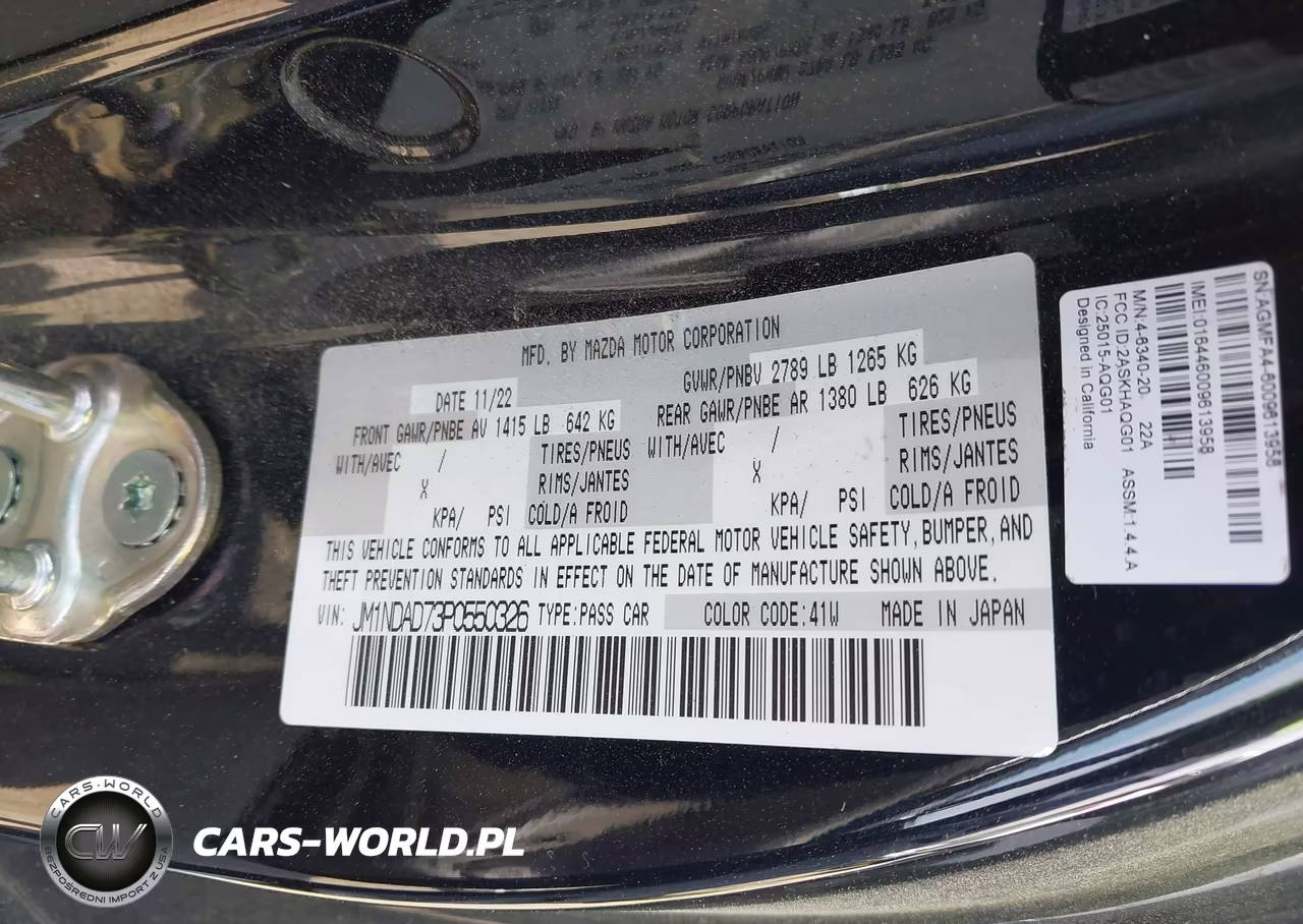 2023 Mazda Mx-5 Miata Grand Touring VIN:JM1NDAD73P0550326 - 9