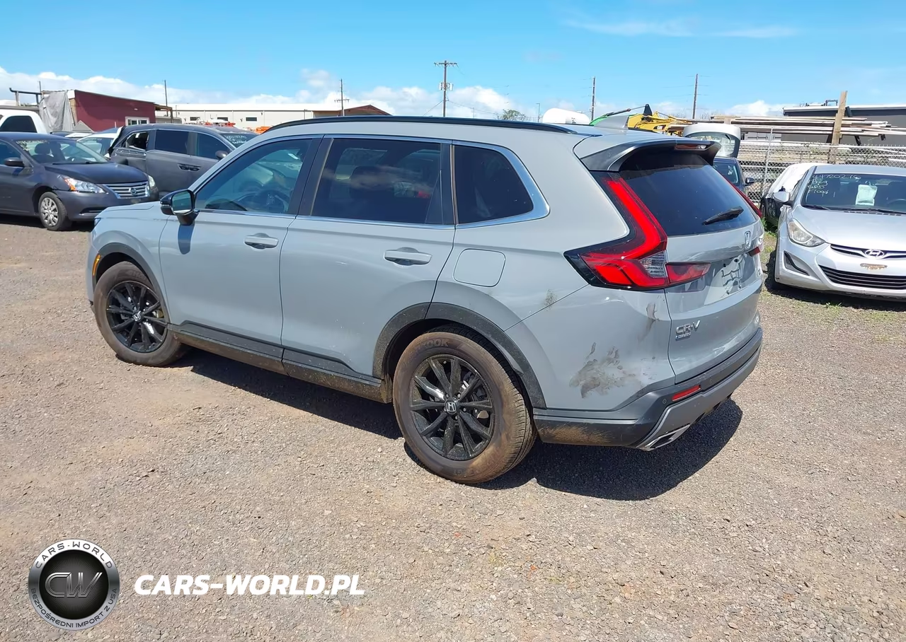 2025 Honda Cr-V Hybrid Sport-L VIN:7FARS5H88SE029618 - 3
