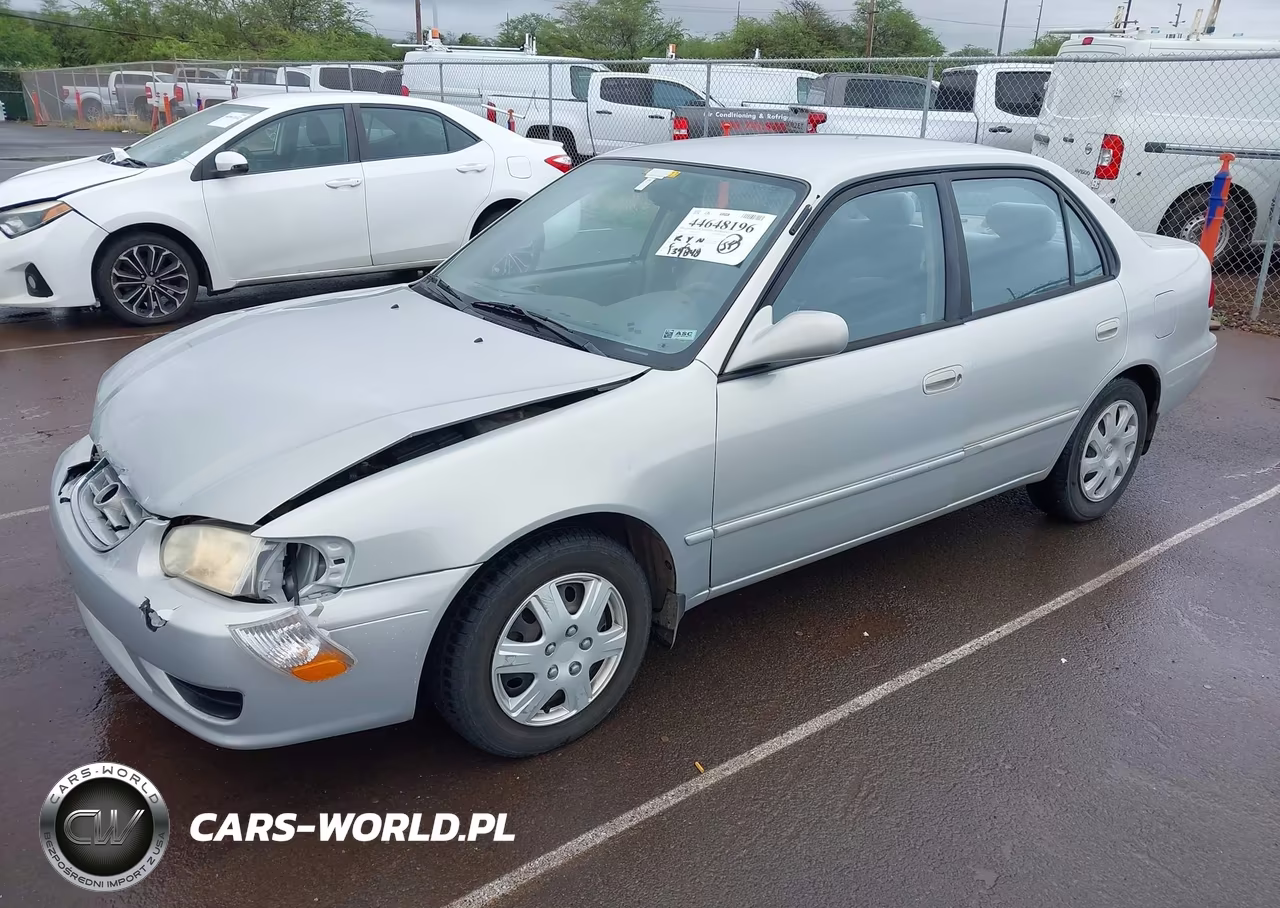 2001 Toyota Corolla Le VIN:1NXBR12E91Z500919 - 2
