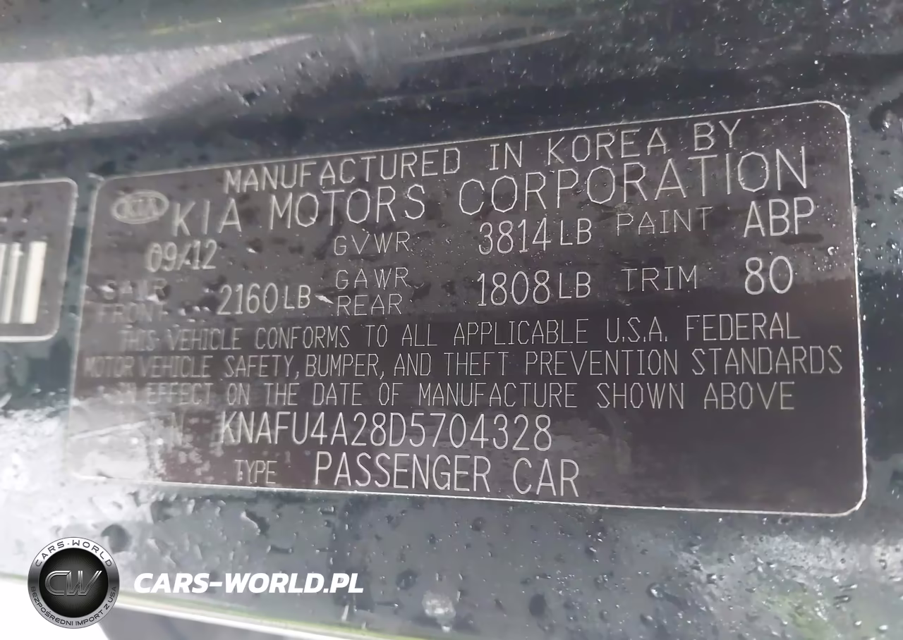 2013 Kia Forte Ex VIN:KNAFU4A28D5704328 - 9
