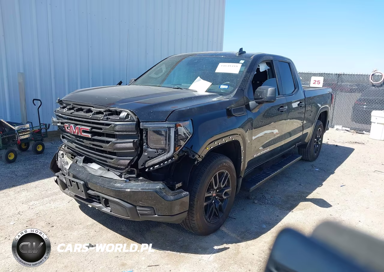 2023 GMC Sierra 1500 4Wd Standard Box Pro VIN:1GTRUAEK5PZ286543 - 2