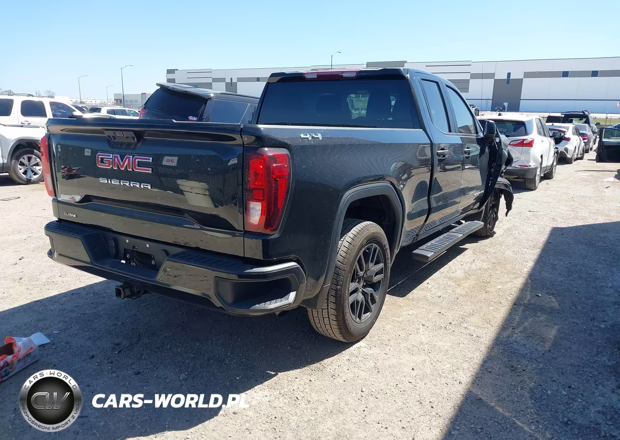 2023 GMC Sierra 1500 4Wd Standard Box Pro VIN:1GTRUAEK5PZ286543 - 4