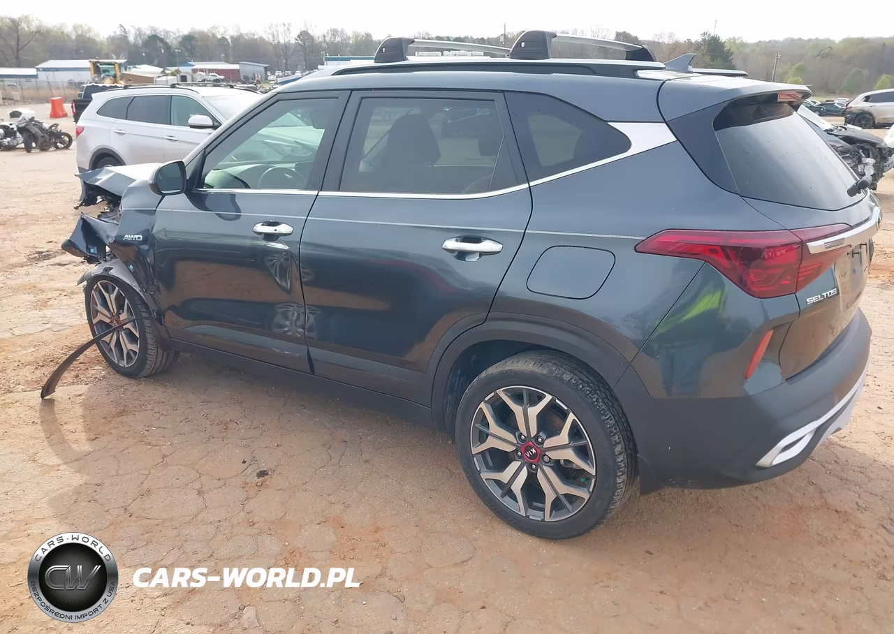 2021 Kia Seltos Sx Turbo VIN:KNDETCA20M7182858 - 3