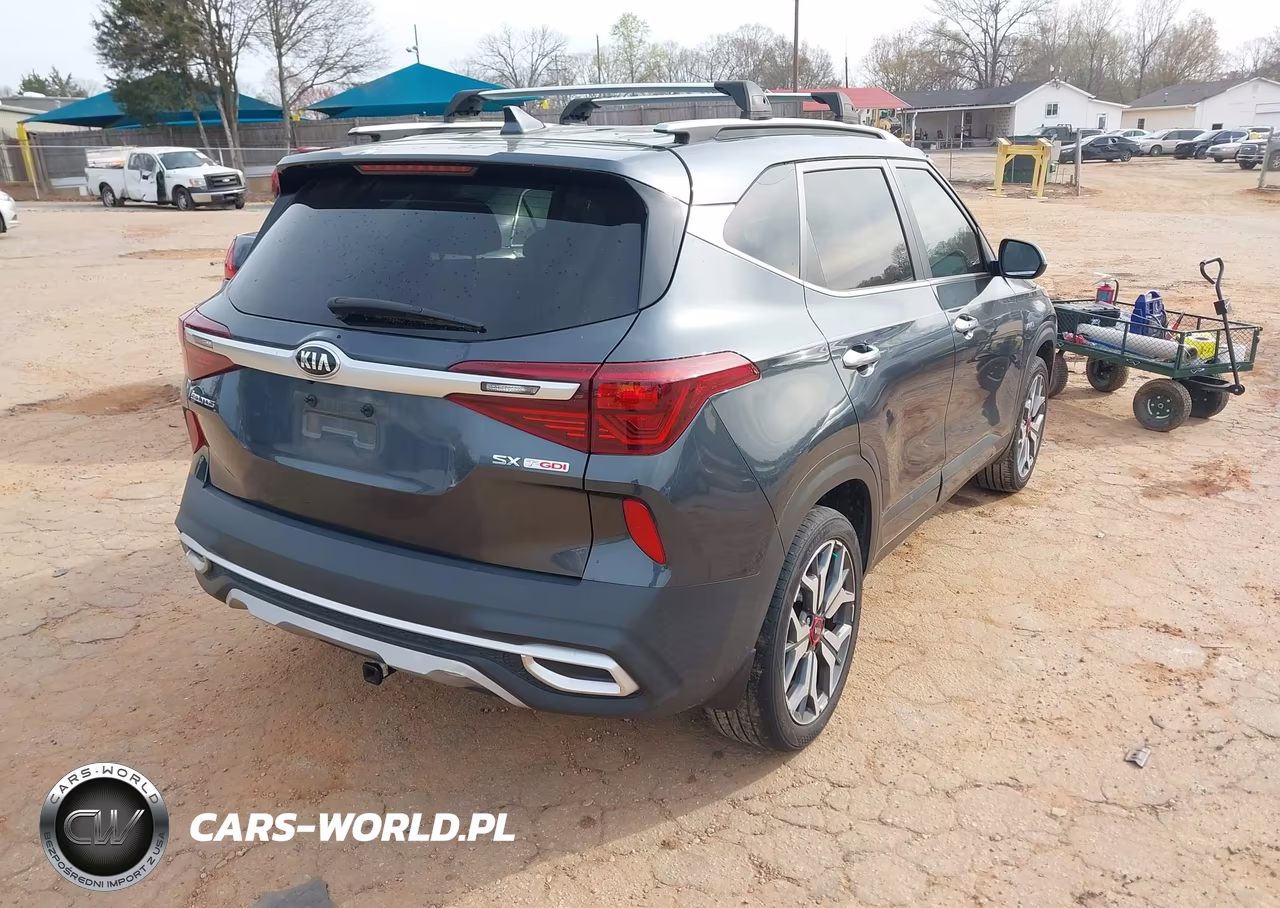 2021 Kia Seltos Sx Turbo VIN:KNDETCA20M7182858 - 4