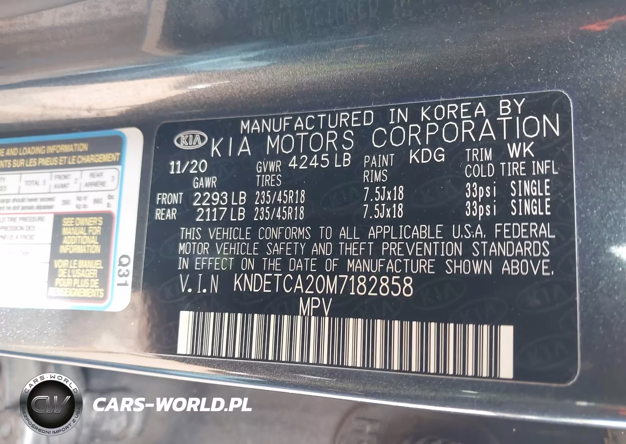 2021 Kia Seltos Sx Turbo VIN:KNDETCA20M7182858 - 9