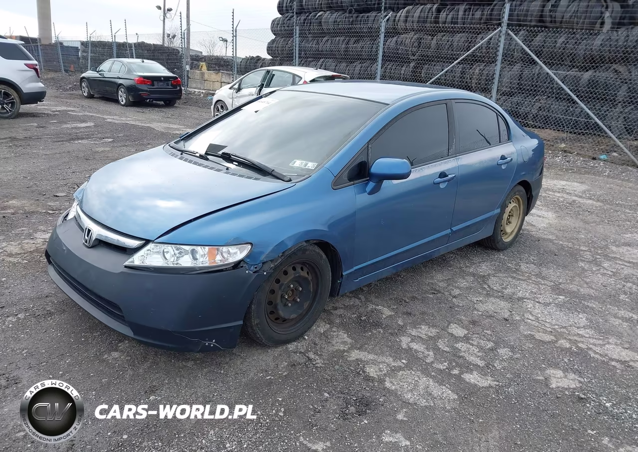 2007 Honda Civic Lx VIN:2HGFA16557H502445 - 2
