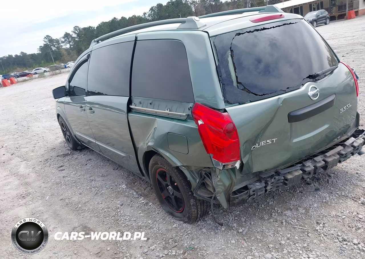 2005 Nissan Quest 3.5 S VIN:5N1BV28U55N101358 - 3