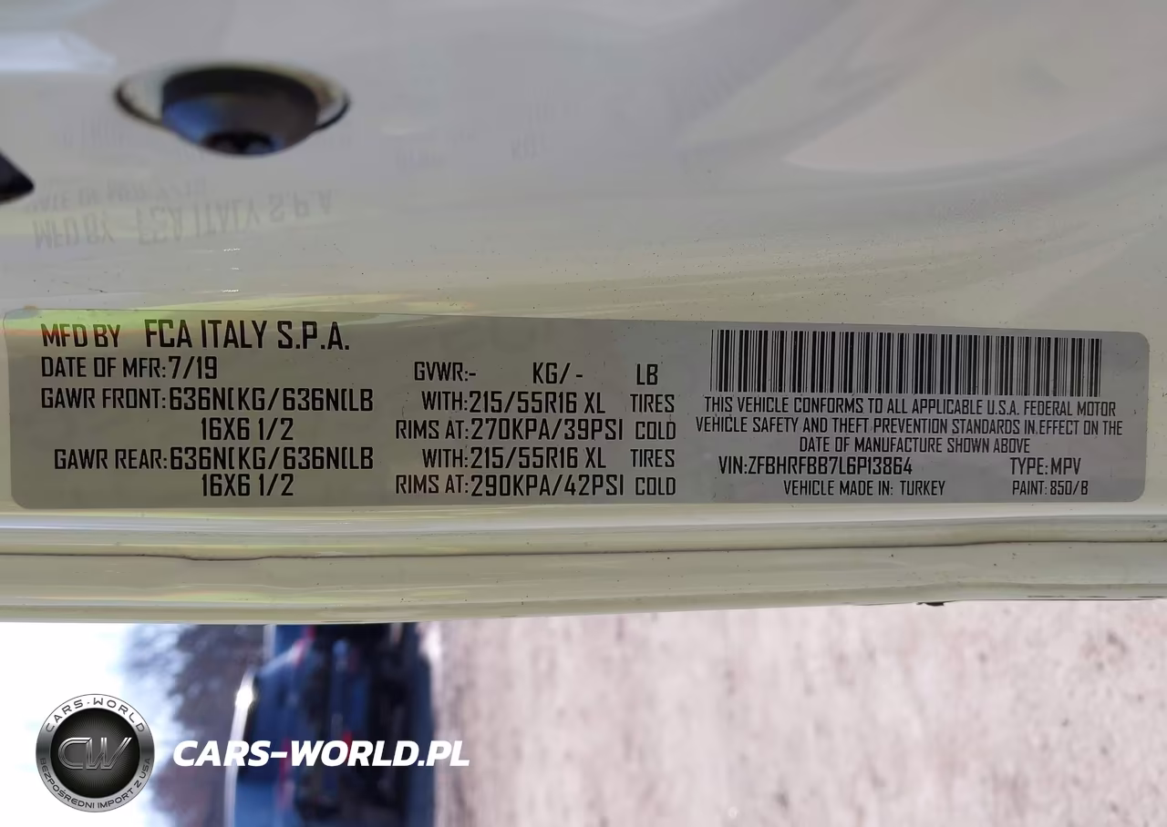 2020 Ram Promaster City Tradesman Slt VIN:ZFBHRFBB7L6P13864 - 9