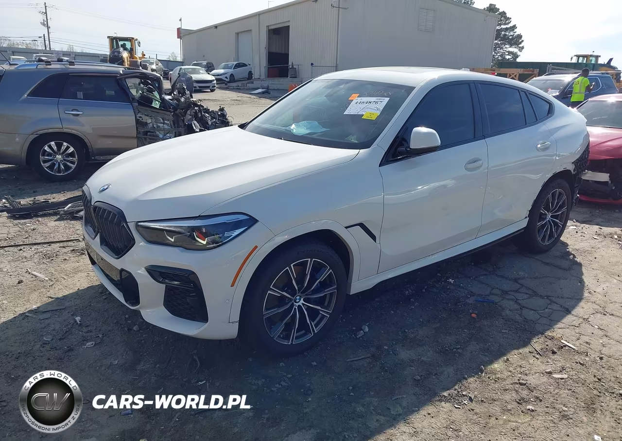 2022 BMW X6 xDrive40I VIN:5UXCY6C00N9J52432 - 2