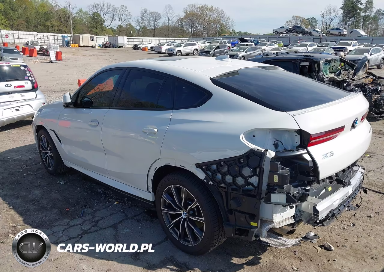 2022 BMW X6 xDrive40I VIN:5UXCY6C00N9J52432 - 3