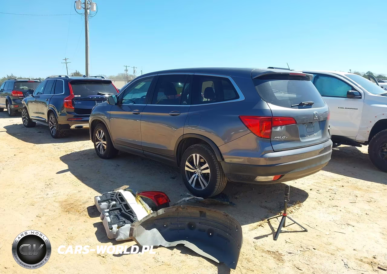 2016 Honda Pilot Ex-L VIN:5FNYF5H87GB006575 - 3