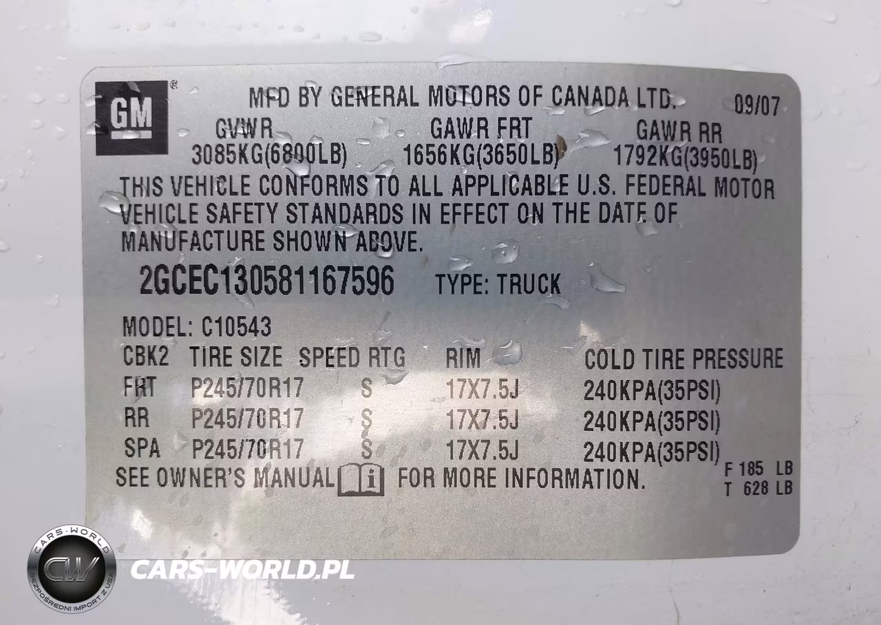 2008 Chevrolet Silverado 1500 Lt1 VIN:2GCEC130581167596 - 9