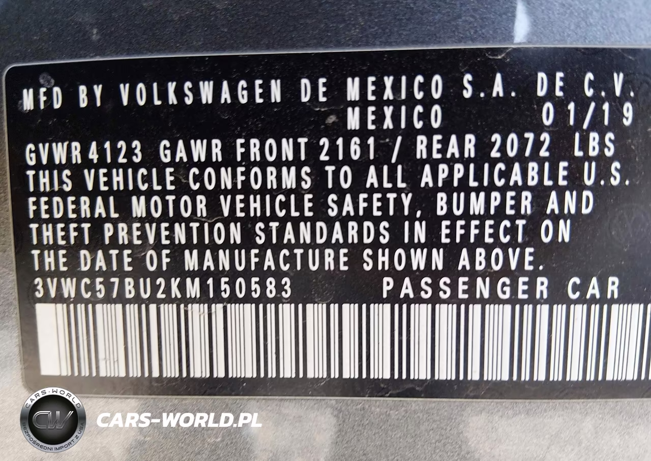 2019 Volkswagen Jetta 1.4T R-Line-1.4T S-1.4T Se VIN:3VWC57BU2KM150583 - 9
