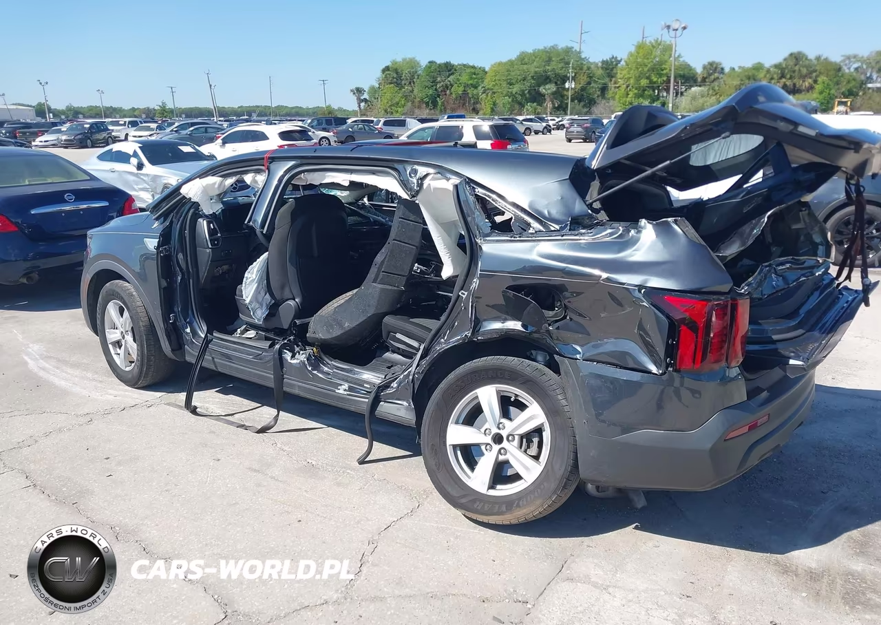 2022 Kia Sorento Lx VIN:5XYRG4LC7NG128950 - 3