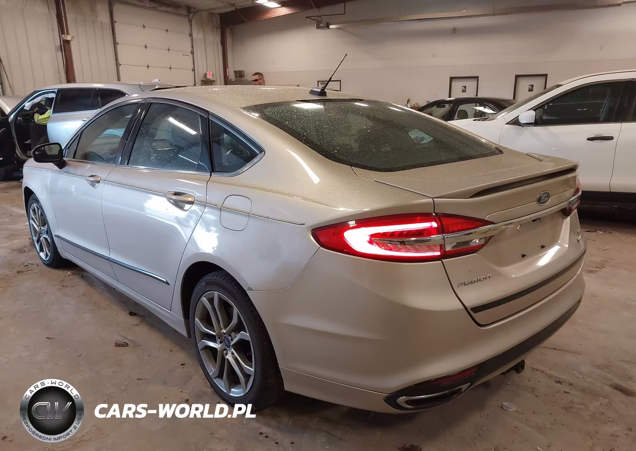 2017 Ford Fusion Se VIN:3FA6P0T95HR143916 - 3