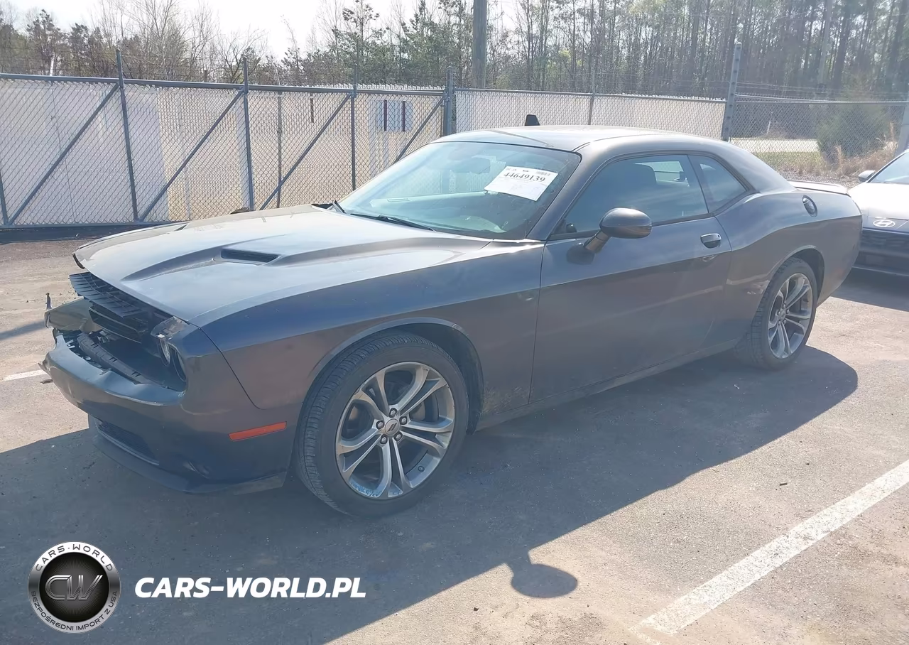 2022 Dodge Challenger Sxt VIN:2C3CDZAG8NH122372 - 2