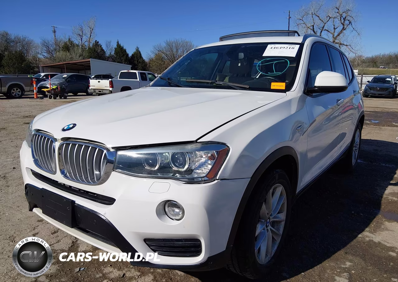 2016 BMW X3 xDrive28I VIN:5UXWX9C54G0D81106 - 2