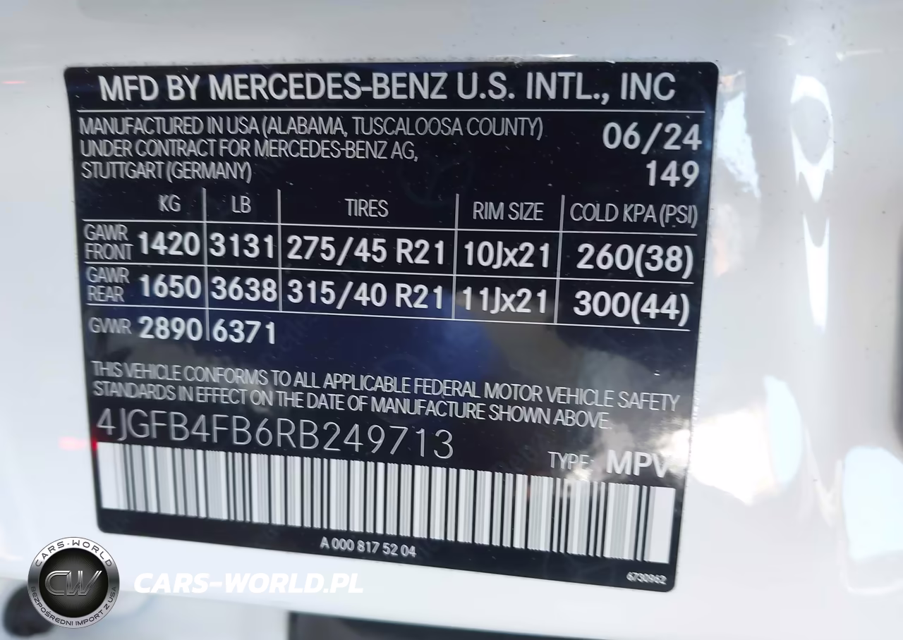 2024 Mercedes-Benz Gle 350 4Matic VIN:4JGFB4FB6RB249713 - 9