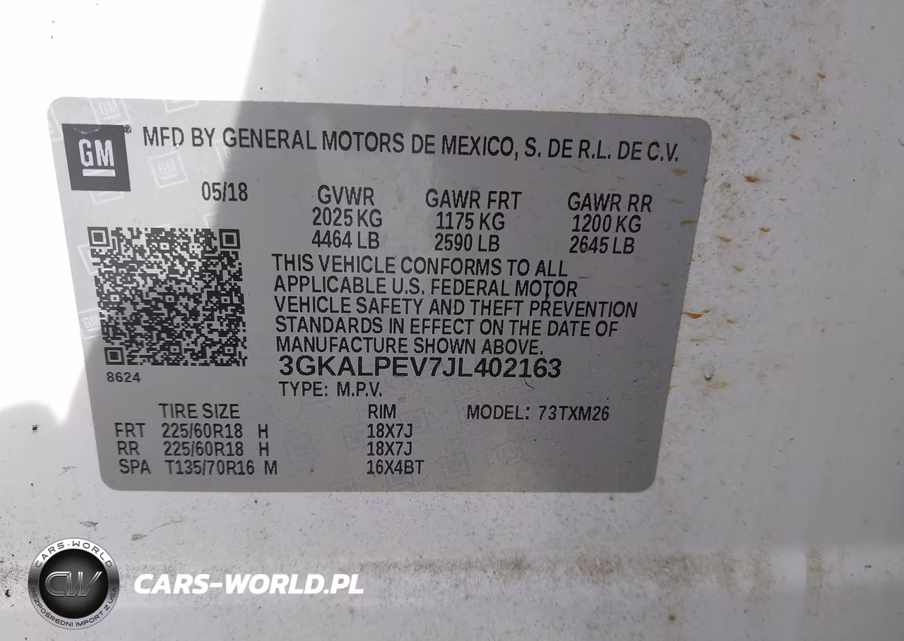 2018 GMC Terrain Slt VIN:3GKALPEV7JL402163 - 9