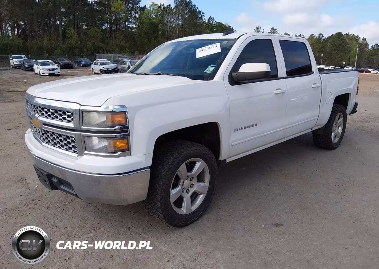 2015 Chevrolet Silverado 1500 1Lt VIN:3GCPCREC6FG352534 - 2