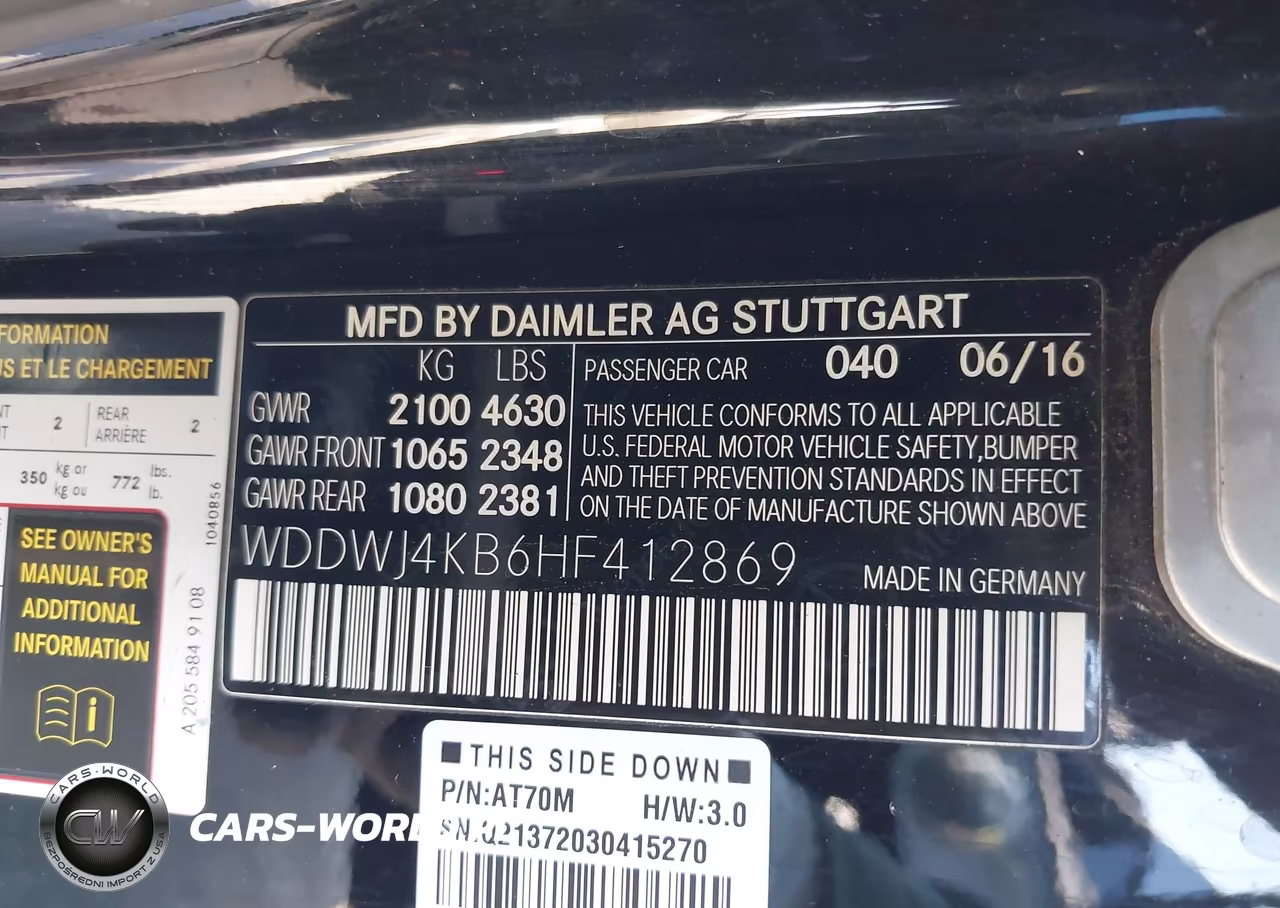 2017 Mercedes-Benz C 300 4Matic VIN:WDDWJ4KB6HF412869 - 9