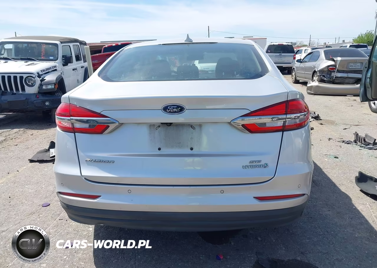 2019 Ford Fusion Hybrid Se VIN:3FA6P0LU2KR120203 - 16