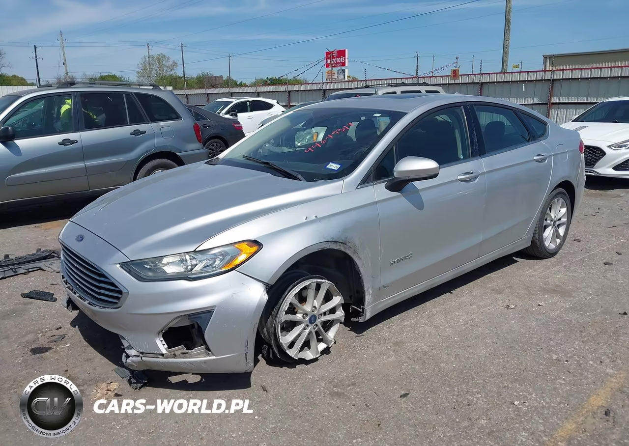 2019 Ford Fusion Hybrid Se VIN:3FA6P0LU2KR120203 - 2