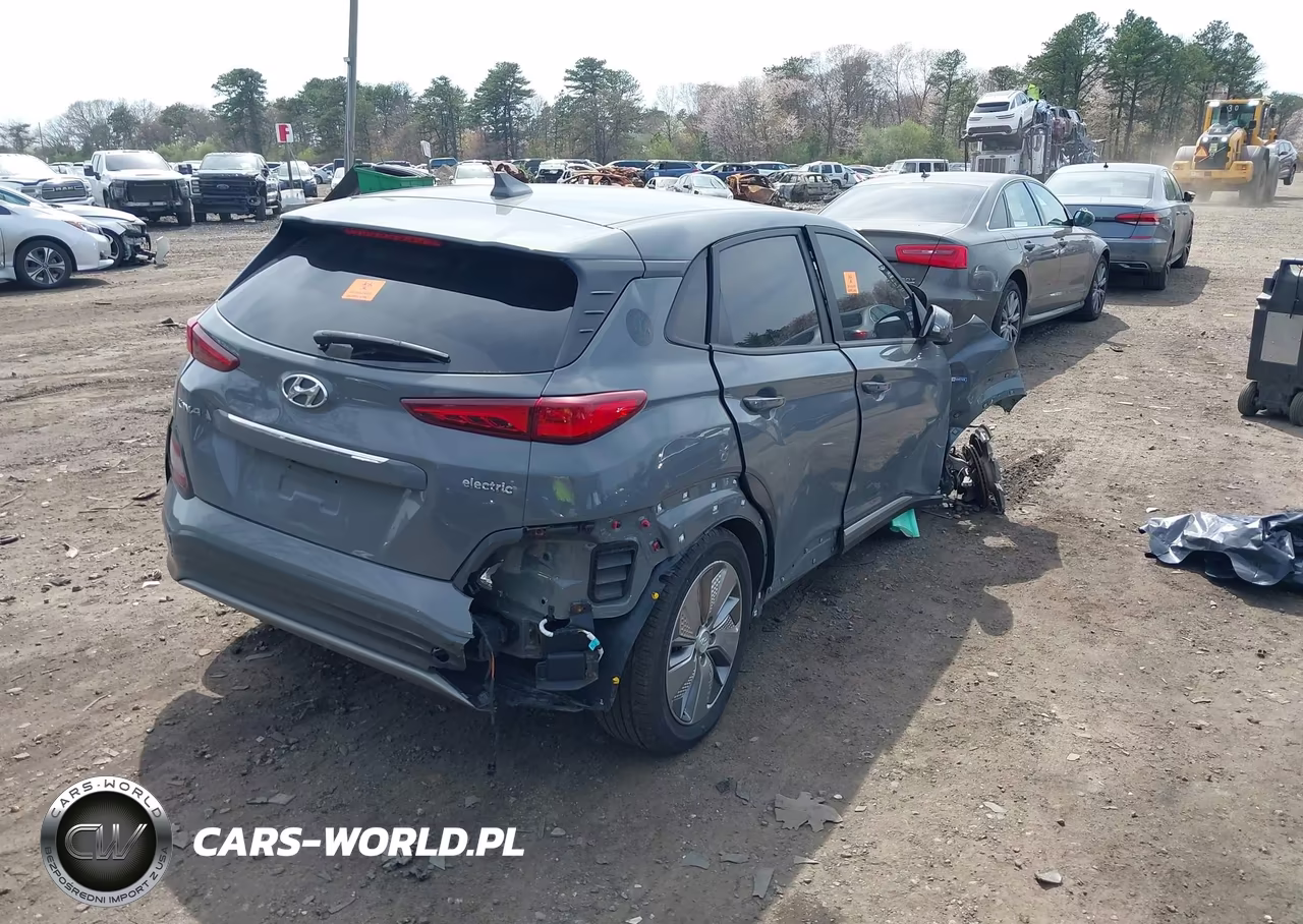 2019 Hyundai Kona Ev Ultimate VIN:KM8K53AG6KU054420 - 4