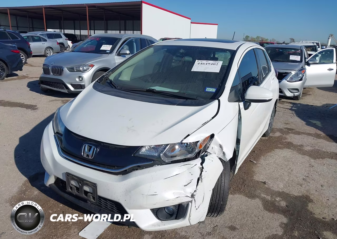 2016 Honda Fit Ex VIN:JHMGK5H79GX007925 - 2