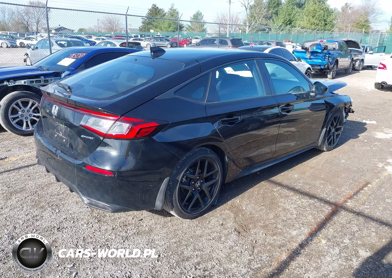 2025 Honda Civic Sedan Sport VIN:19XFL2H83SE032989 - 4