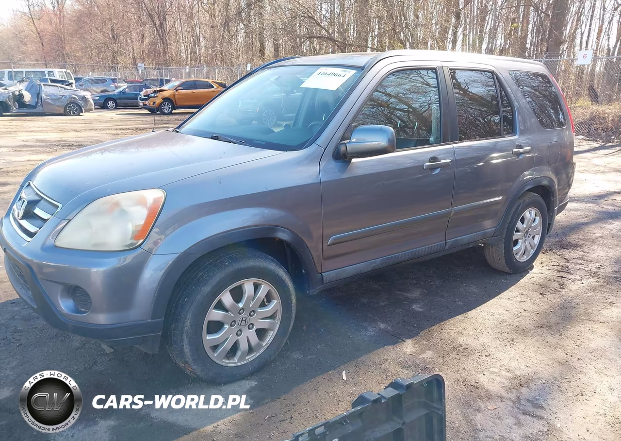 2006 Honda Cr-V Se VIN:SHSRD78916U410607 - 2