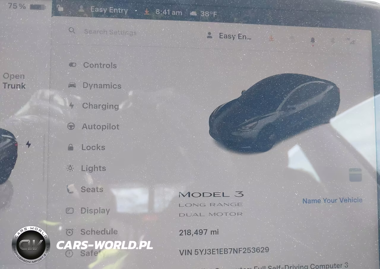 2022 Tesla Model 3 Long Range Dual Motor All-Wheel Drive VIN:5YJ3E1EB7NF253629 - 14