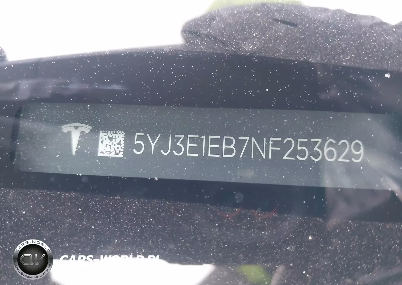 2022 Tesla Model 3 Long Range Dual Motor All-Wheel Drive VIN:5YJ3E1EB7NF253629 - 19