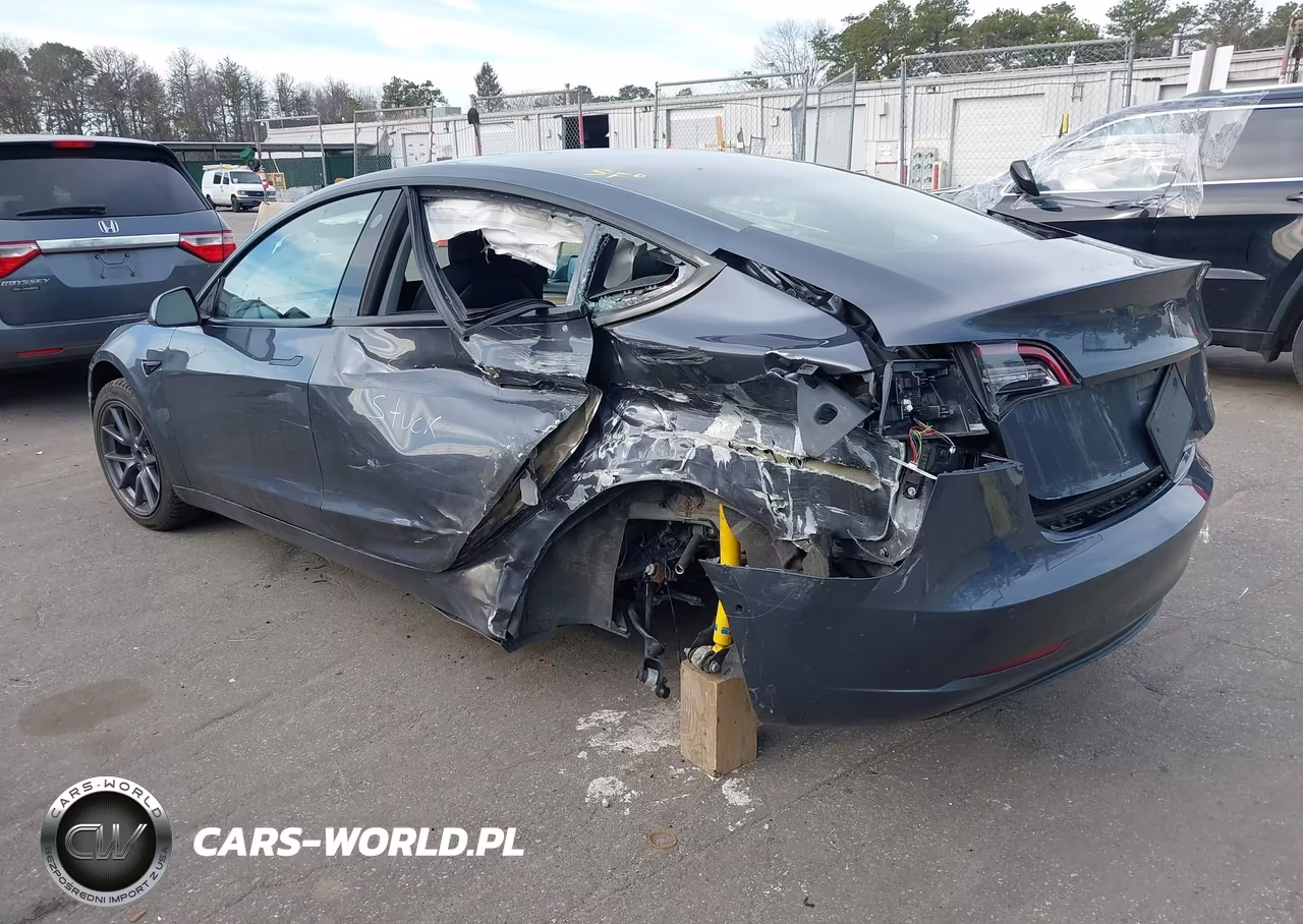 2022 Tesla Model 3 Long Range Dual Motor All-Wheel Drive VIN:5YJ3E1EB7NF253629 - 3