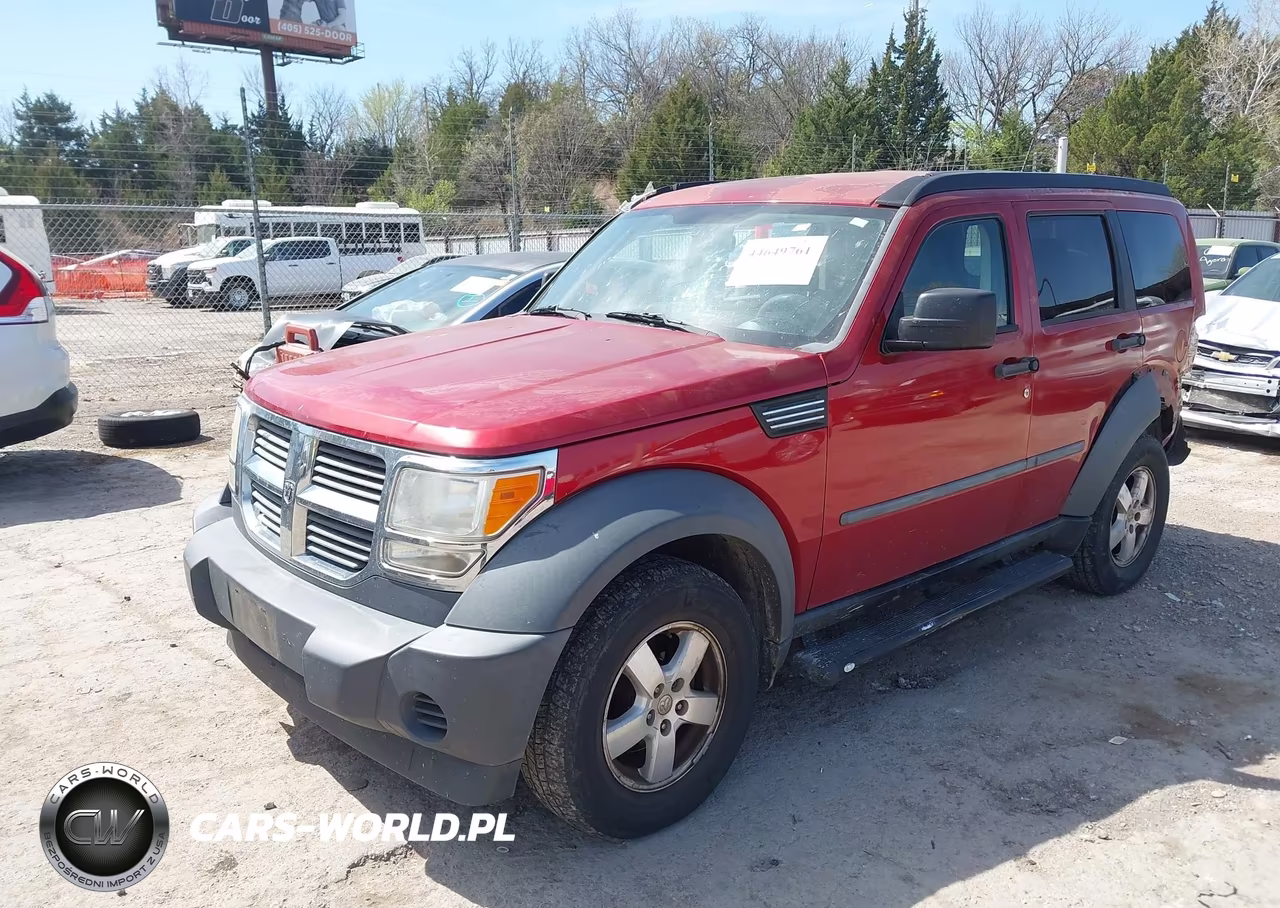 2007 Dodge Nitro Sxt VIN:1D8GT28K37W619479 - 2