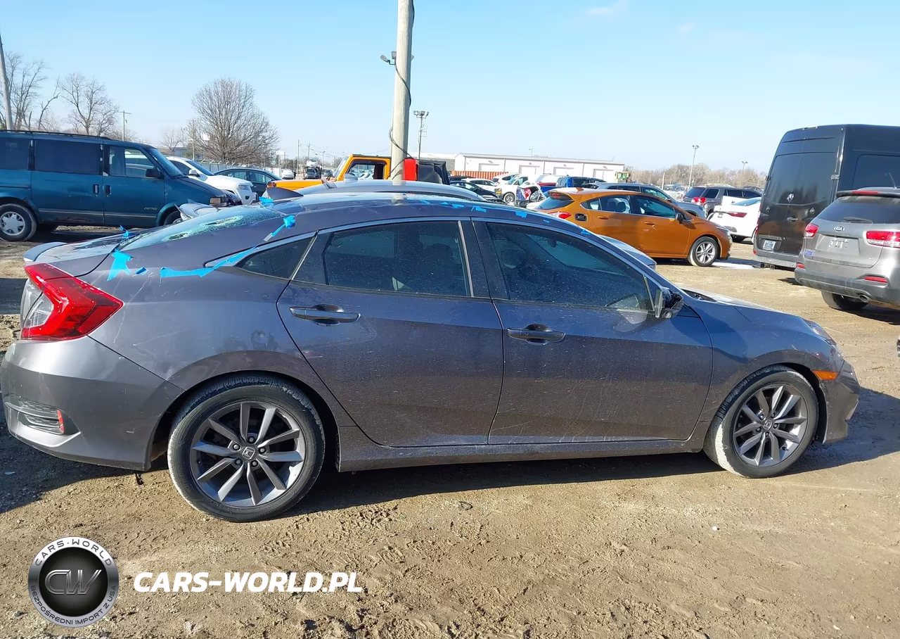 2020 Honda Civic Ex VIN:19XFC1F39LE024527 - 13