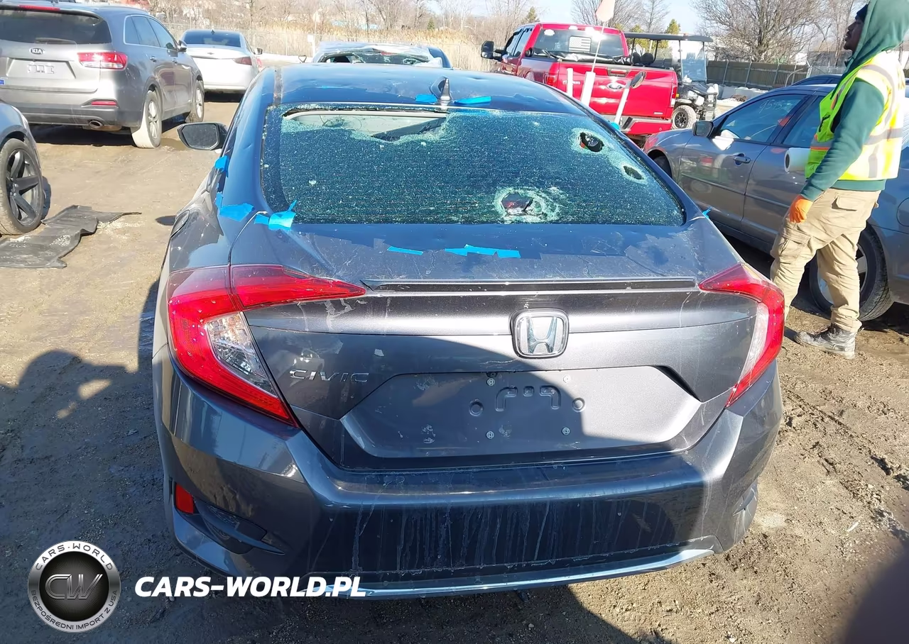 2020 Honda Civic Ex VIN:19XFC1F39LE024527 - 16