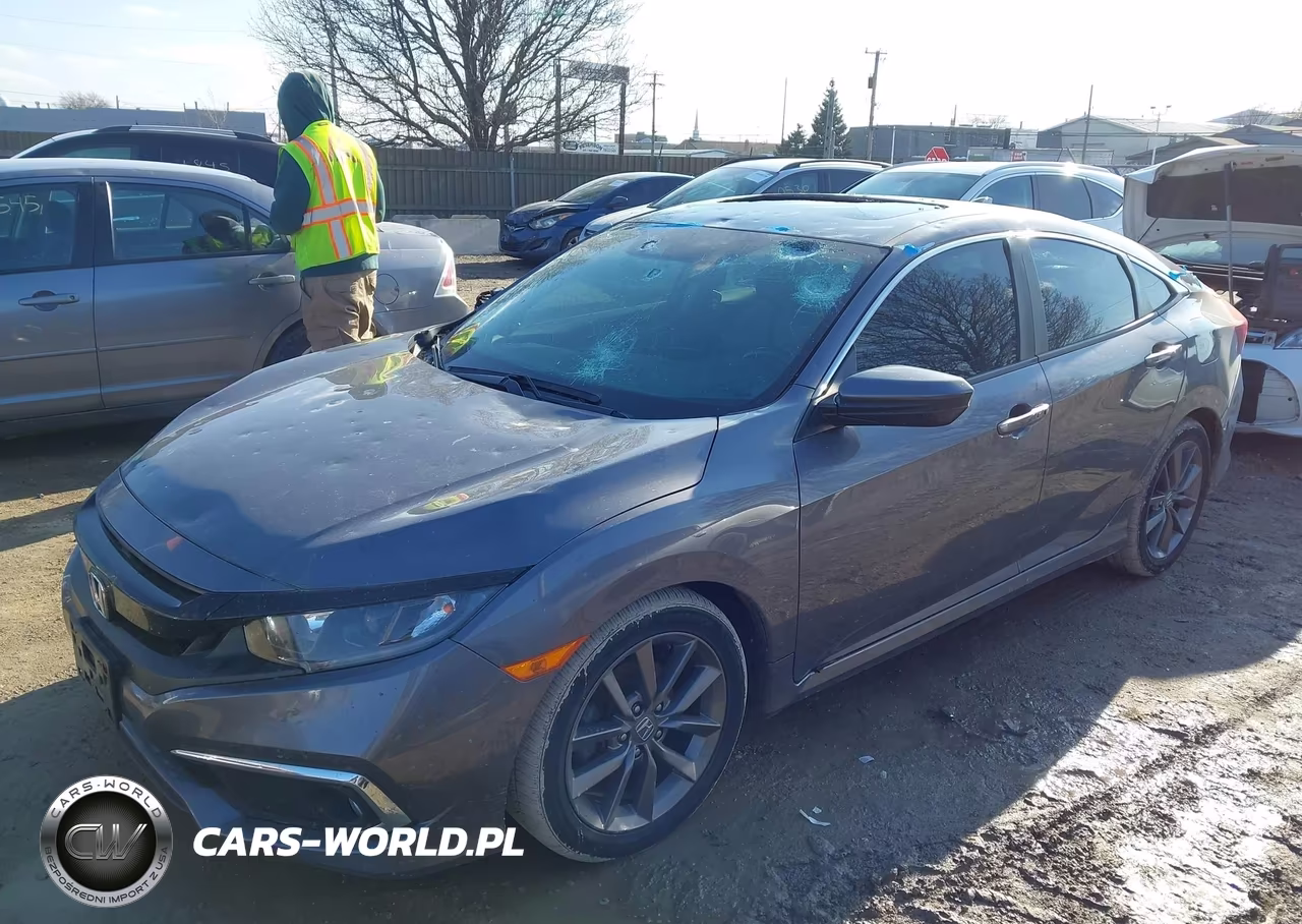 2020 Honda Civic Ex VIN:19XFC1F39LE024527 - 2
