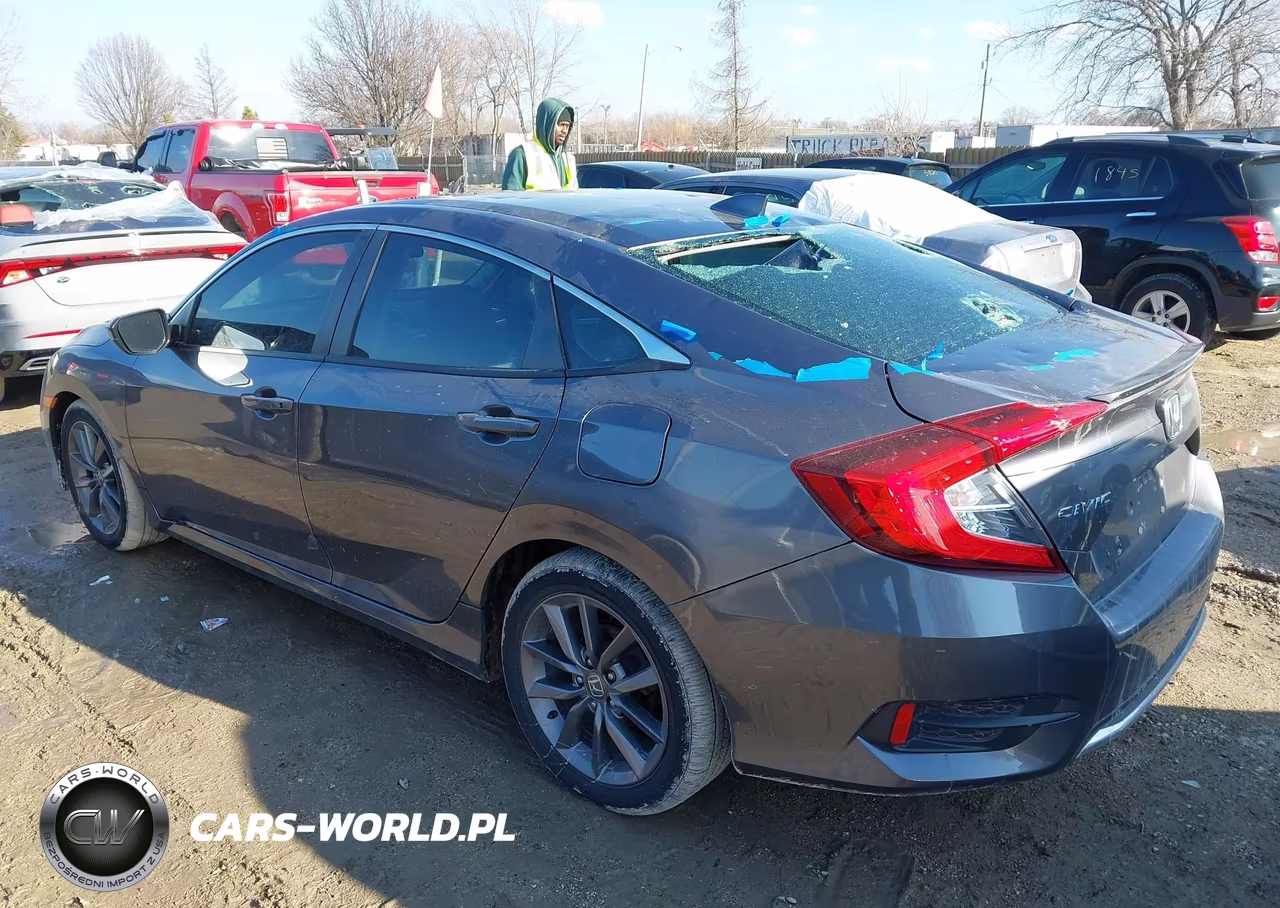 2020 Honda Civic Ex VIN:19XFC1F39LE024527 - 3