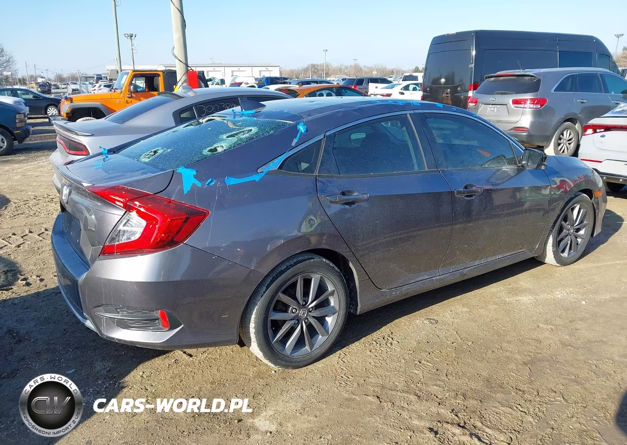 2020 Honda Civic Ex VIN:19XFC1F39LE024527 - 4