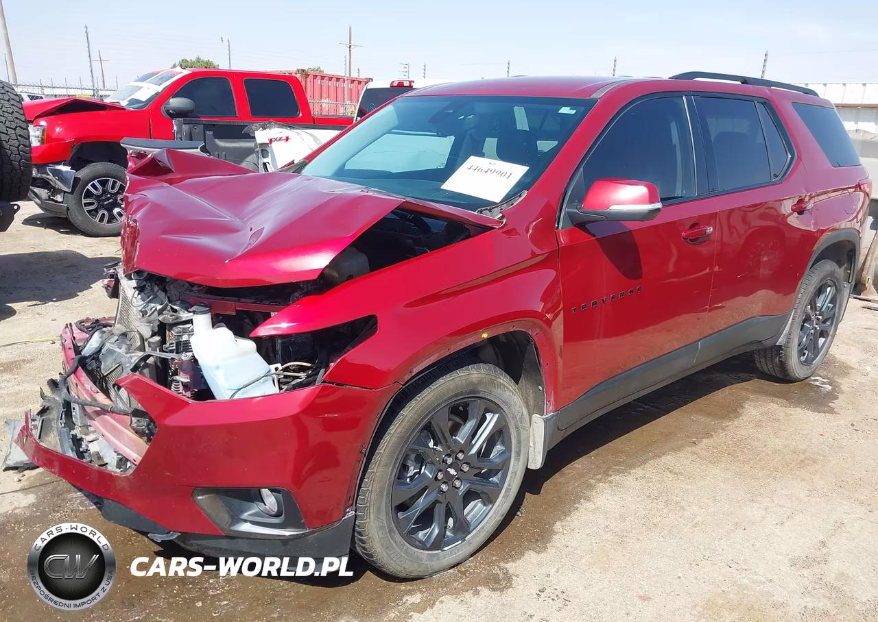 2021 Chevrolet Traverse Fwd Rs VIN:1GNERJKW0MJ137952 - 2