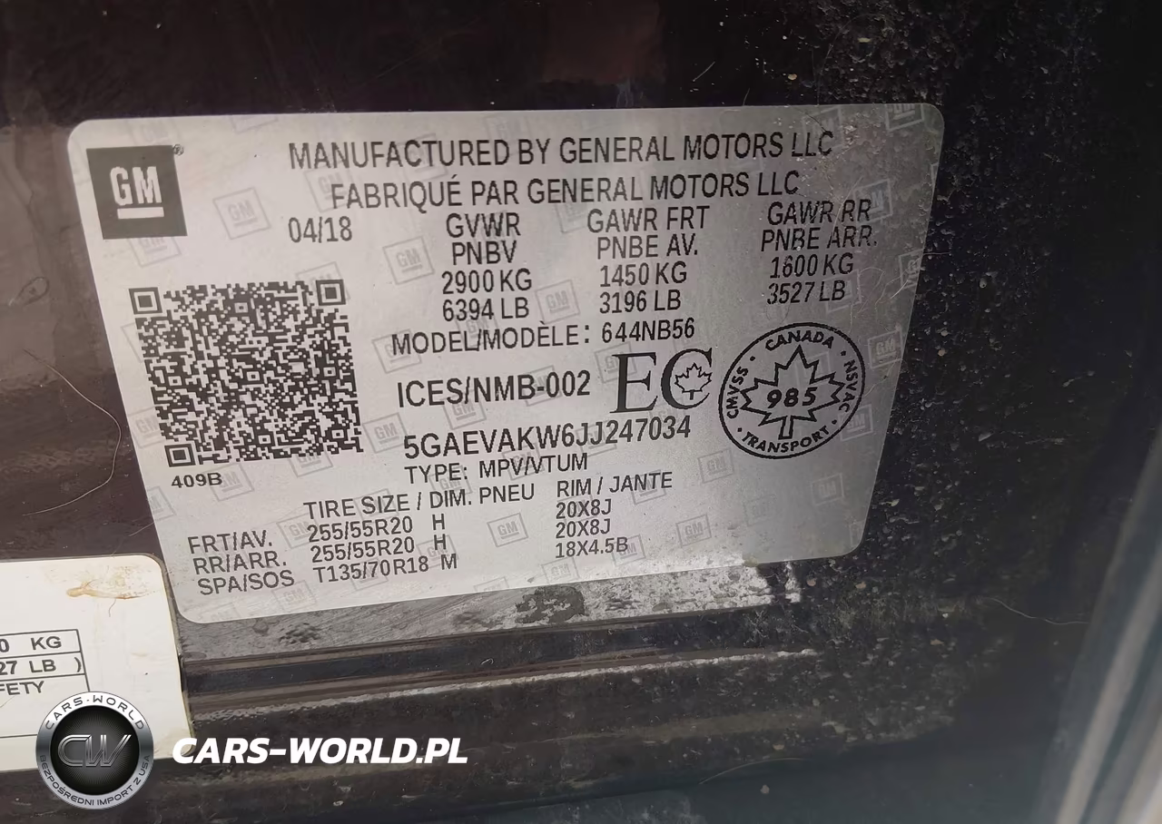 2018 Buick Enclave Essence VIN:5GAEVAKW6JJ247034 - 9