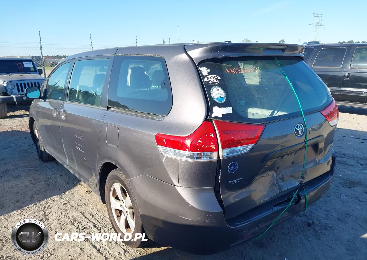 2012 Toyota Sienna Base V6 7 Passenger VIN:5TDZK3DC3CS250373 - 14