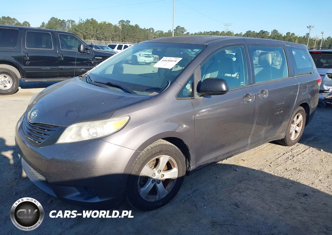 2012 Toyota Sienna Base V6 7 Passenger VIN:5TDZK3DC3CS250373 - 2