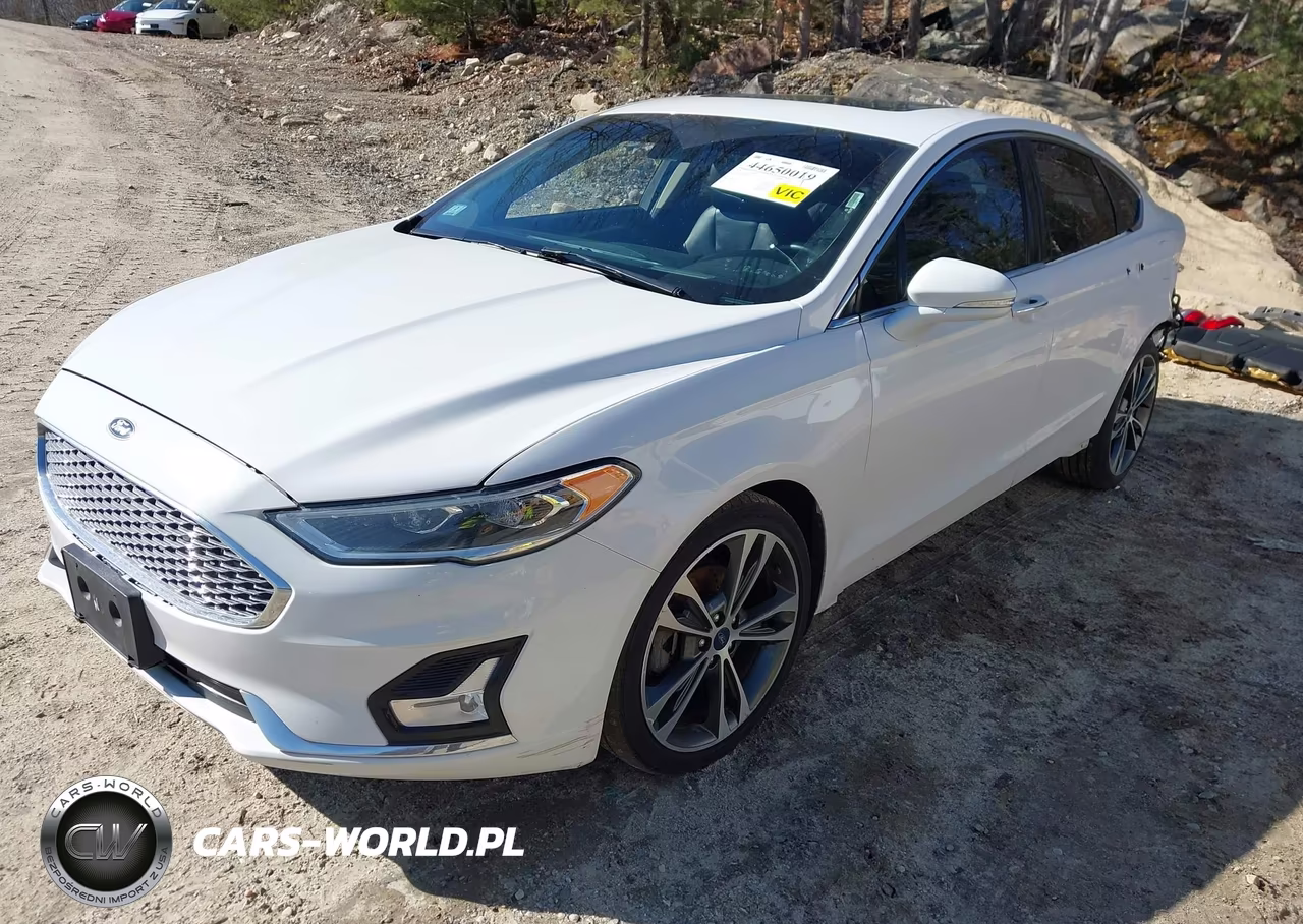 2020 Ford Fusion Titanium VIN:3FA6P0D90LR152420 - 2