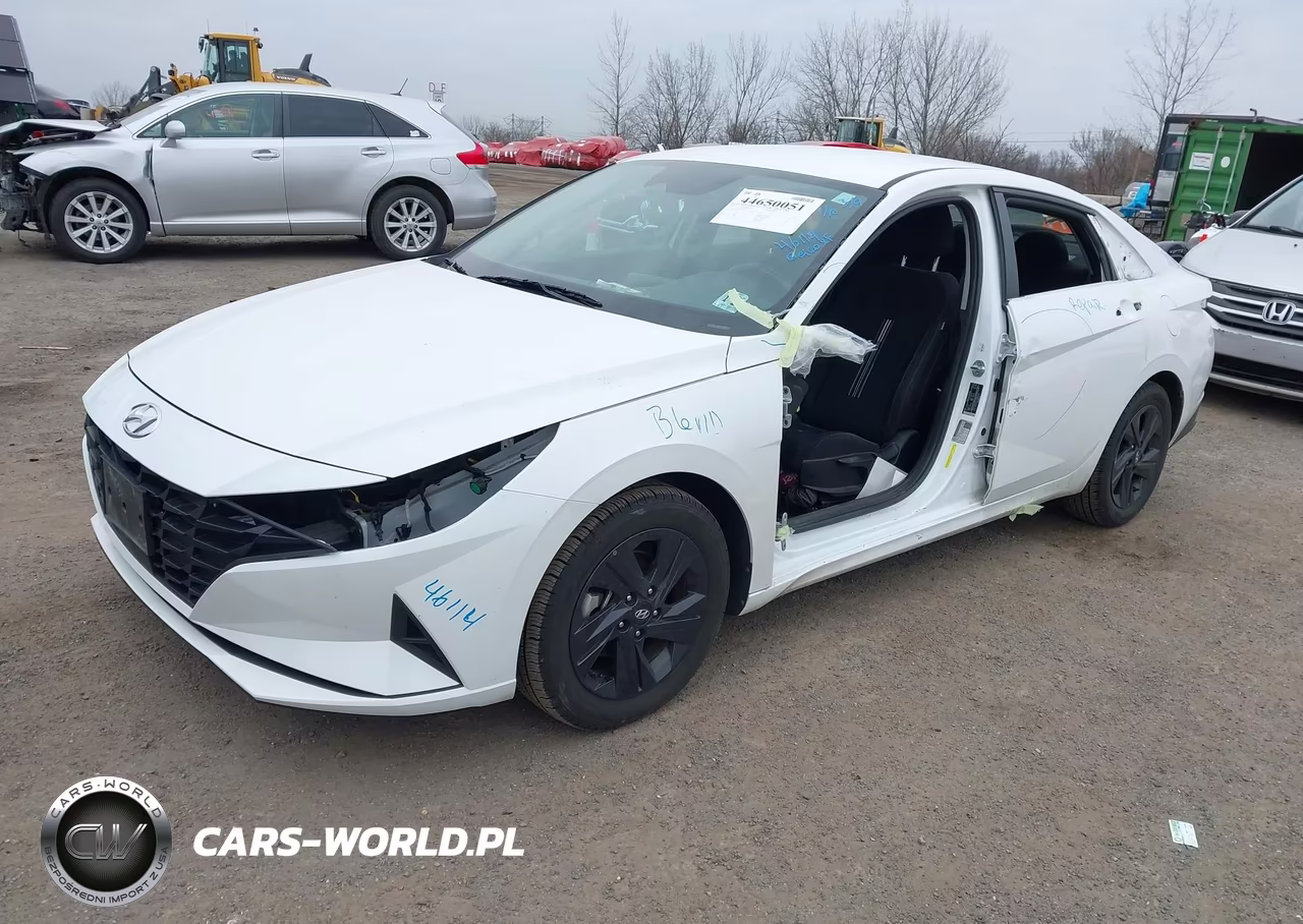 2022 Hyundai Elantra Sel VIN:5NPLS4AG7NH071605 - 2