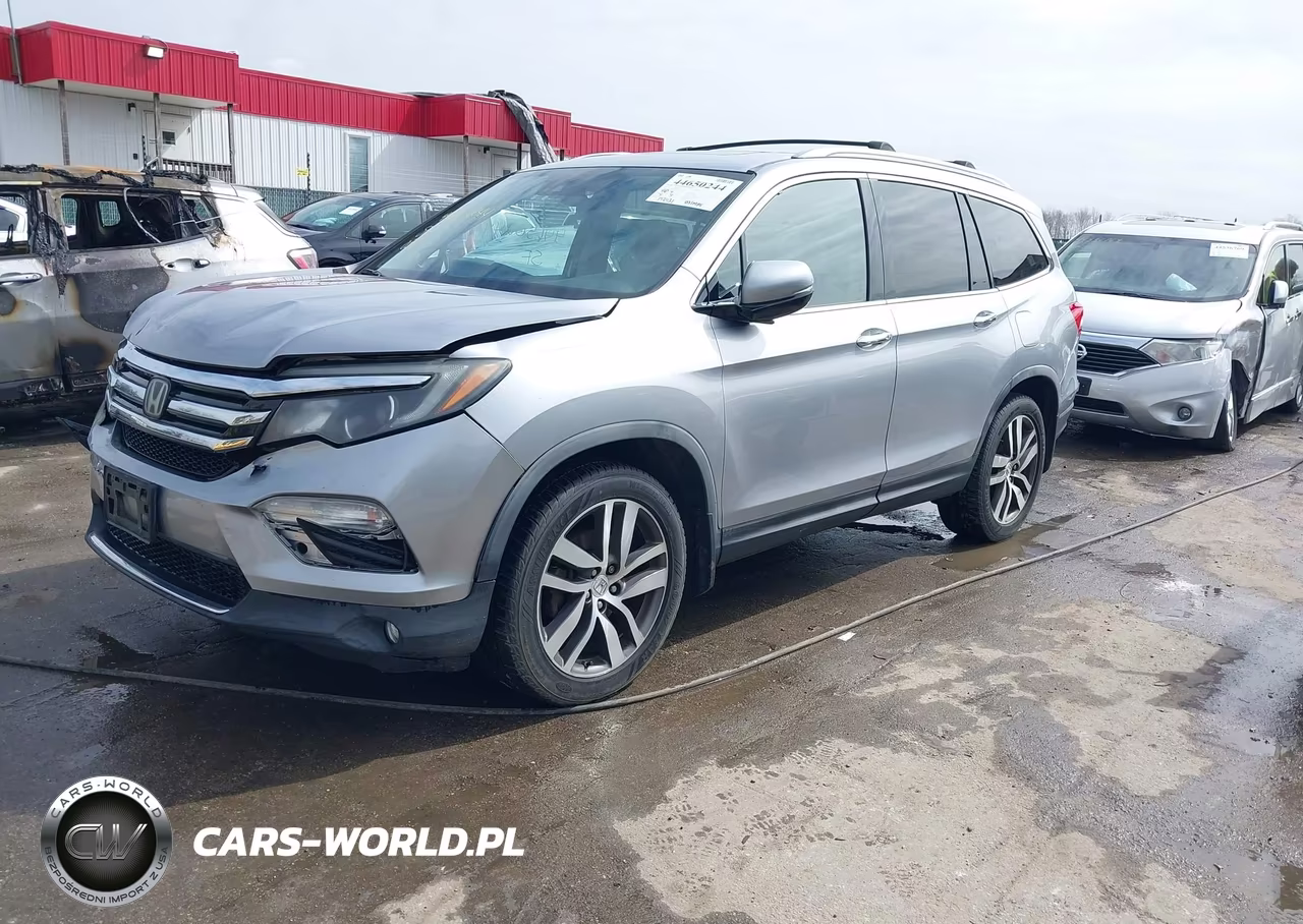 2016 Honda Pilot Elite VIN:5FNYF6H01GB027356 - 2