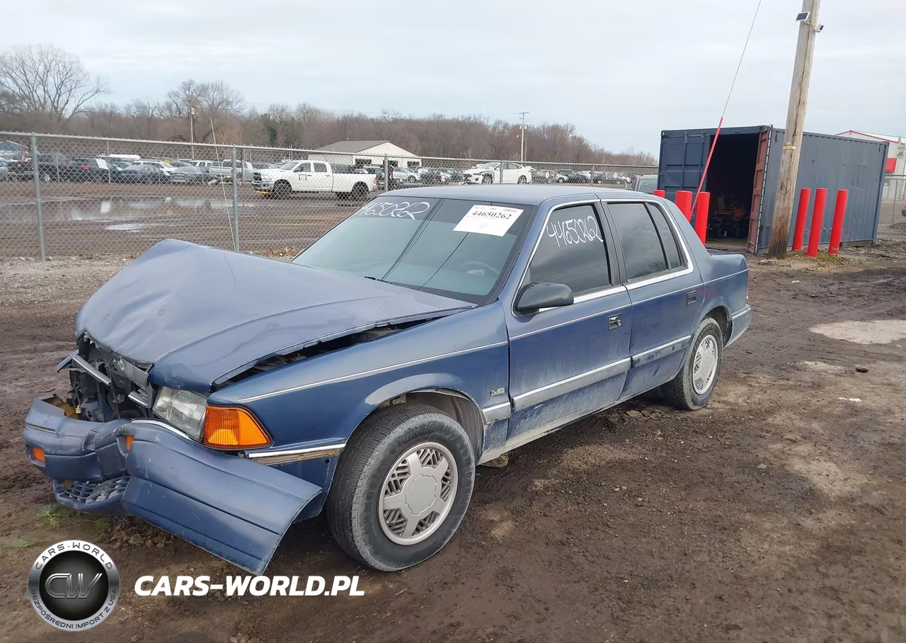 1992 Dodge Spirit Le VIN:1B3XA5634NF258795 - 2