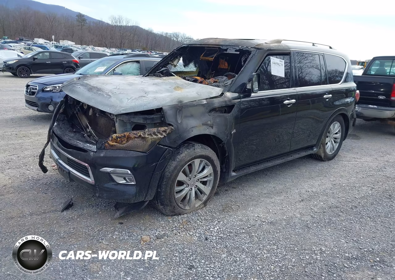 2016 Infiniti Qx80 Limited VIN:JN8AZ2NE4G9125586 - 2