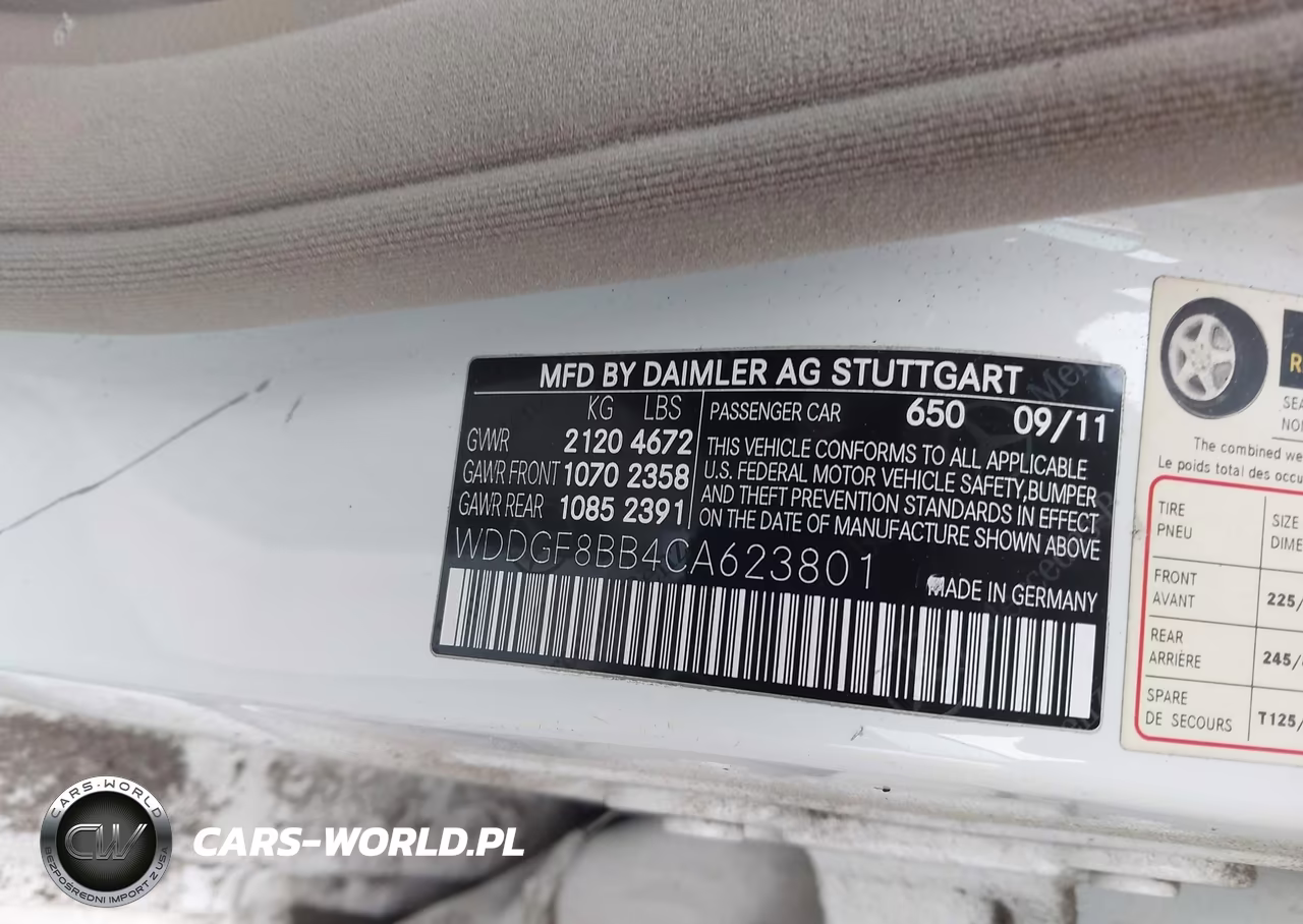 2012 Mercedes-Benz C 300 Sport 4Matic VIN:WDDGF8BB4CA623801 - 9